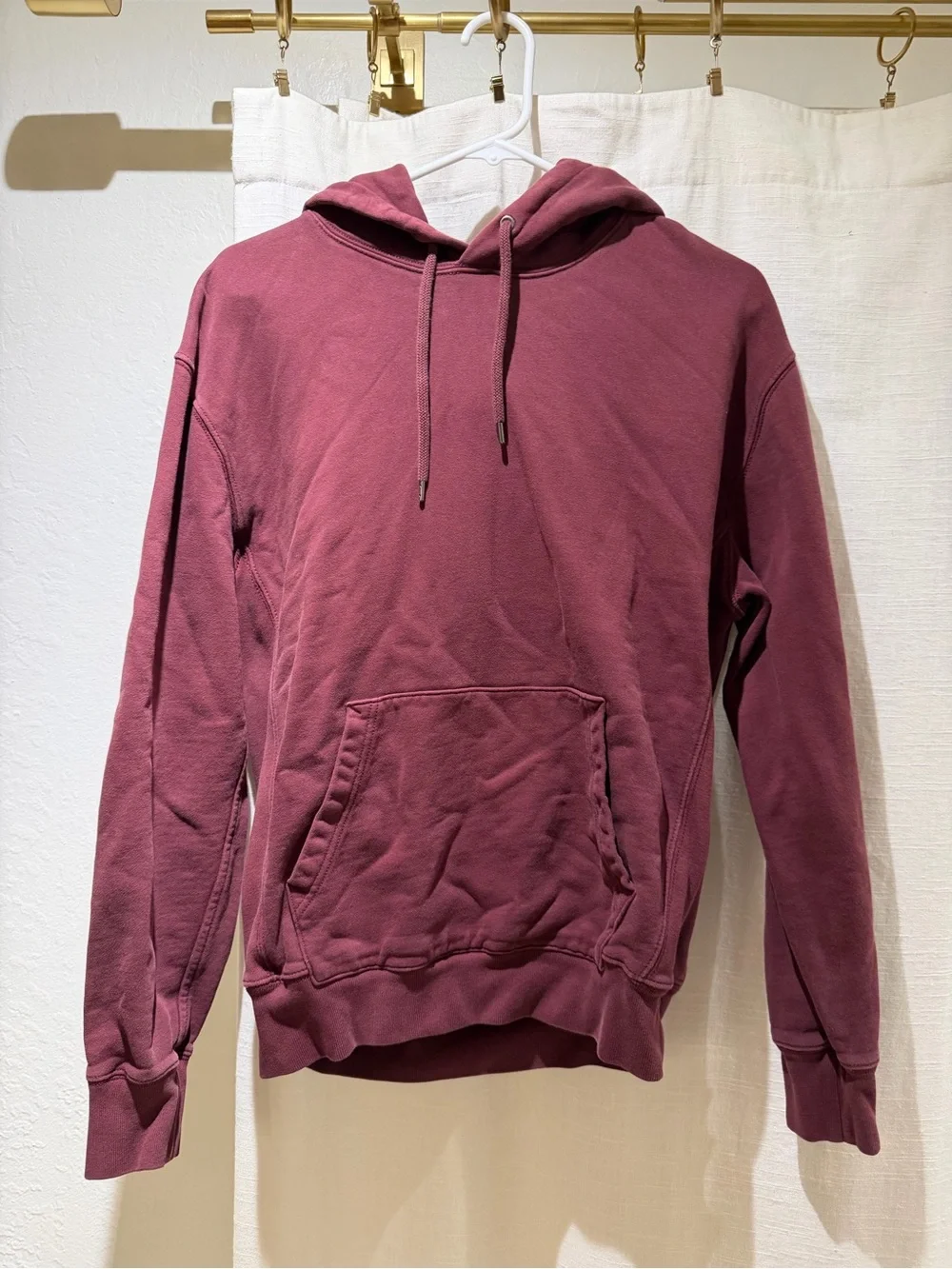 J Crew Faded Burgundy Hoodie (Men’s Small)